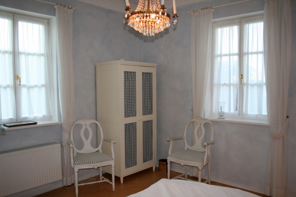 Schlafzimmer · Doppelbett Unten – Villa Bomama