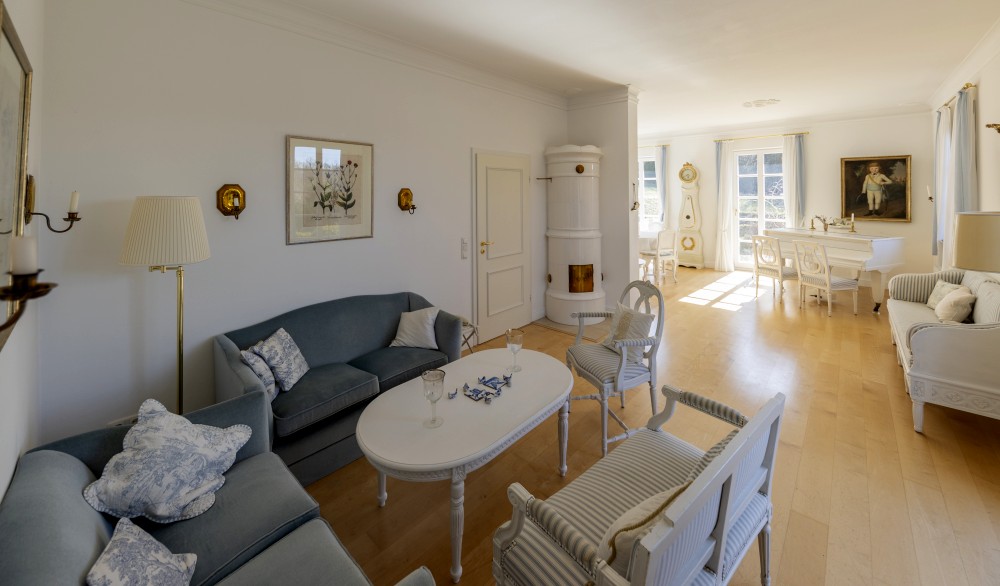 Innenbereich · Wohnzimmer – Villa Bomama